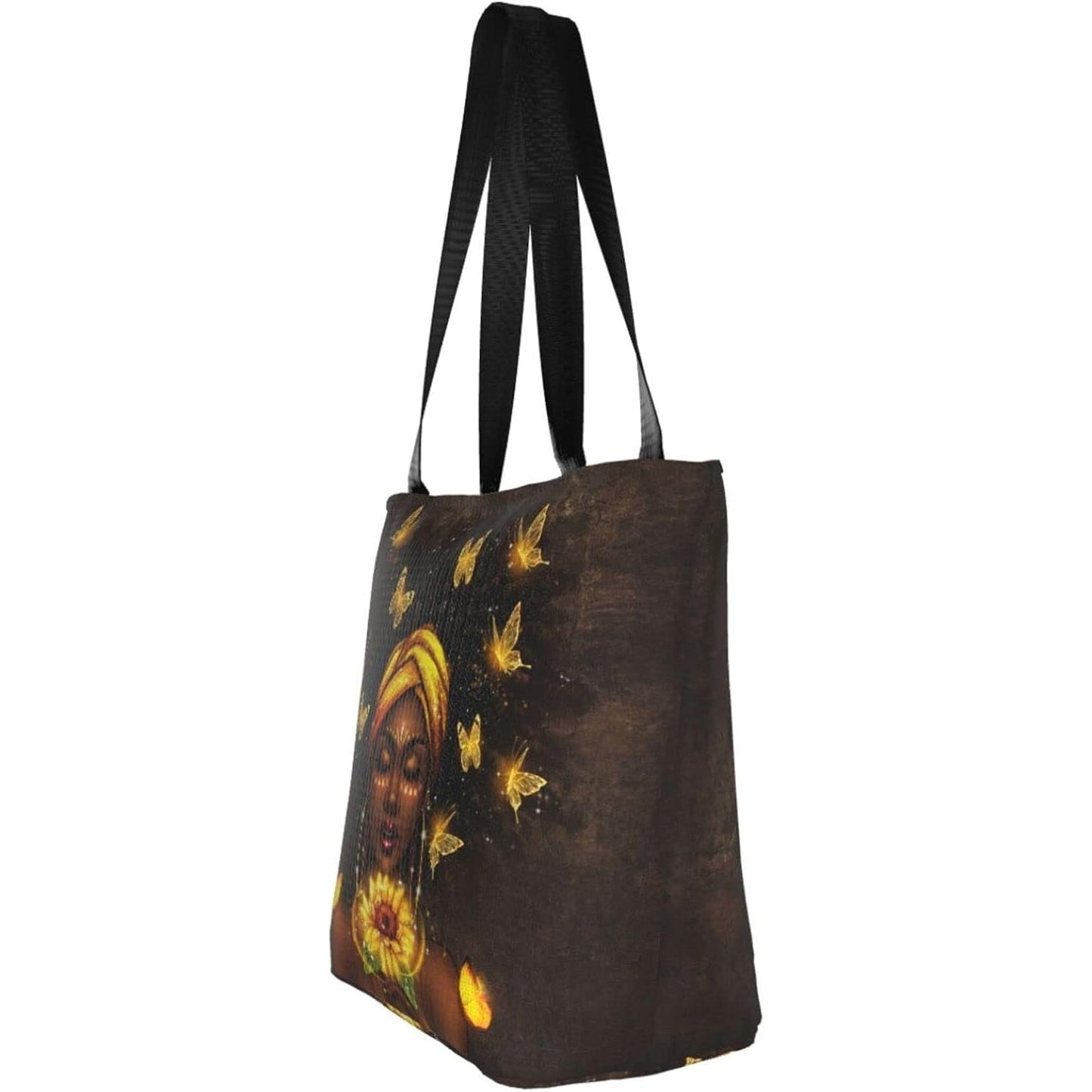 Afro Women Tote Bags