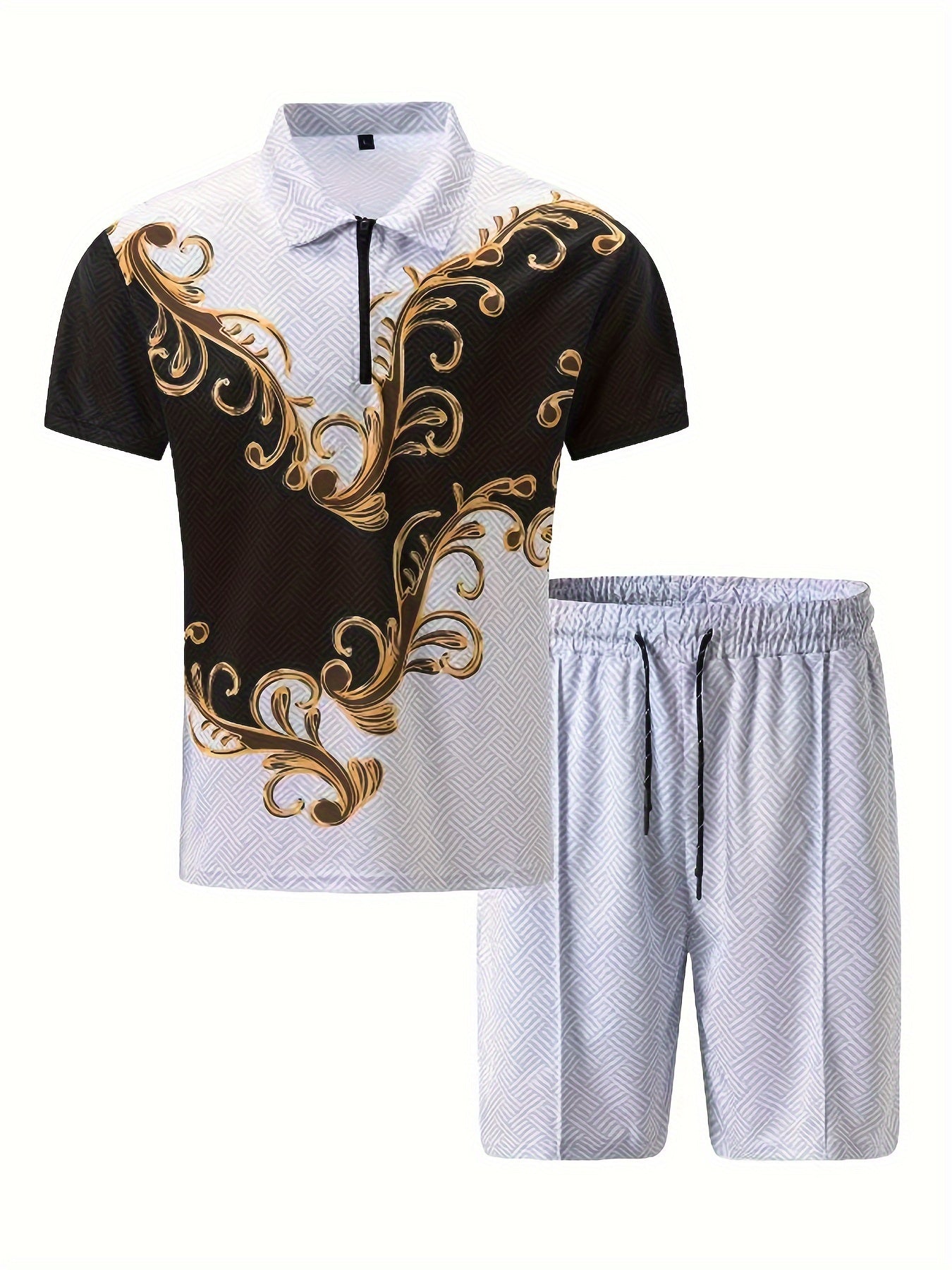 Men's Dazzling Pattern 2pcs Set