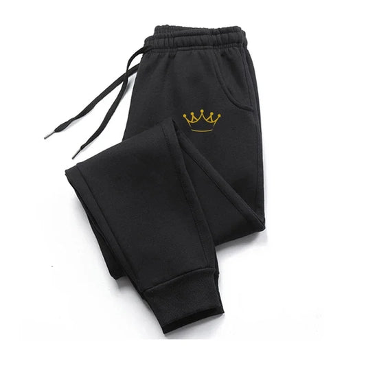 Gold Crown Printed Men's Pants