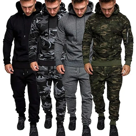 Autumn Men Fitness Tracksuit