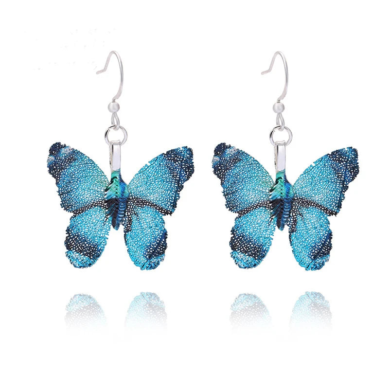 Cute Colorful Butterfly Earrings For Women