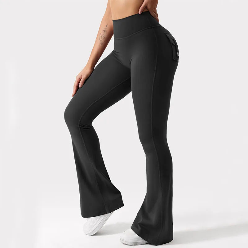 Wide Leg High Stretch Yoga Leggings