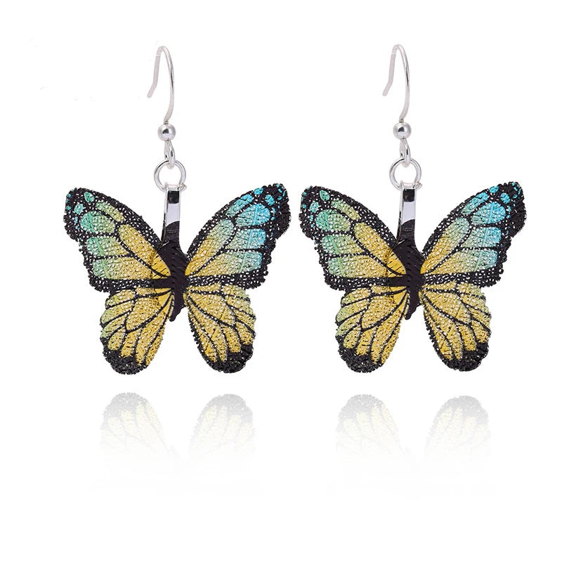 Cute Colorful Butterfly Earrings For Women